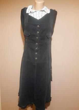 Вельветовий сарафан