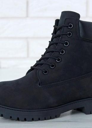 💖новинка💖женские зимние \демисезонные ботинки timberland black. сапоги тимберленд.