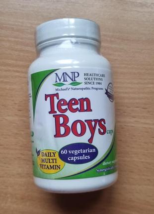 Michael's naturopathic, teen boys caps, мультивітаміни для хлопців-підлітків, 60 капсул