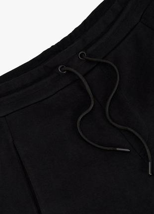 Zara трикотажные черные шорты модель bermuda.4 фото