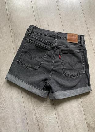 Levi's wedgie short джинсовые шорты9 фото