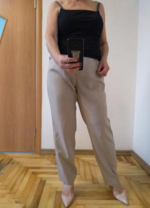Стильные тонкие штаны с карманами. размер 166 фото