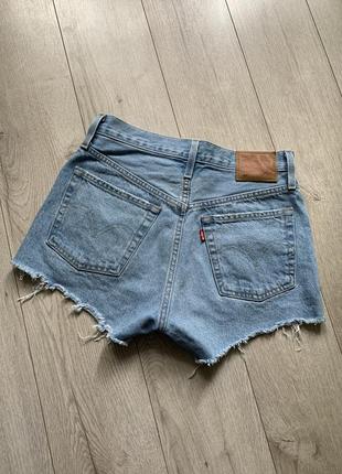 Levi's premium 501 джинсовые шорты7 фото