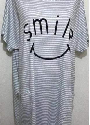 Туніка- домашнє плаття- довга футболка  smile