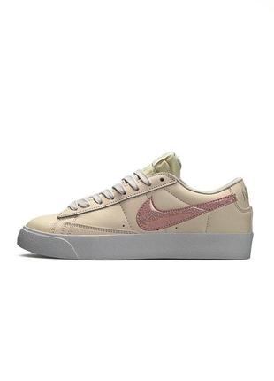 Женские кроссовки blazer low ‘77 vintage beige pink