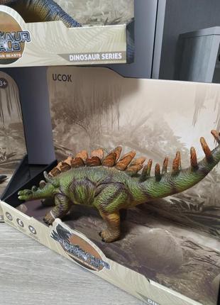 Игрушка фигура со звуком динозавр подицефалозавр тирекс6 фото