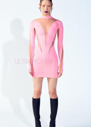 Невероятная коллаборация платье mugler and h&m2 фото