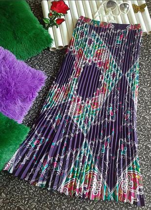 Юбка длинная плиссе