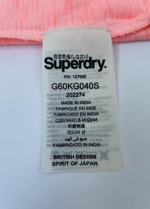 Яркий неоновый топ superdry, s8 фото