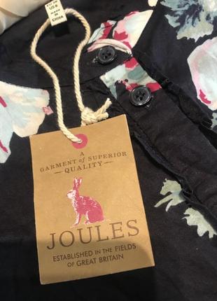 Натуральная хлопковая блузка joules, p. 10/36-38/s-m5 фото
