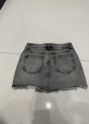 Zara джинсова спідниця5 фото
