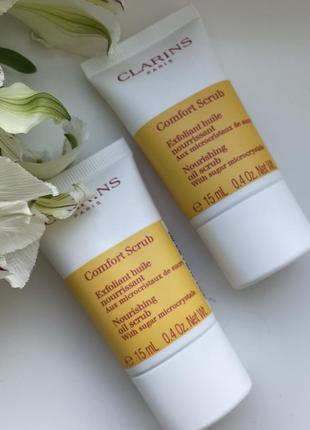 Скраб для обличчя clarins comfort scrub 15 мл1 фото