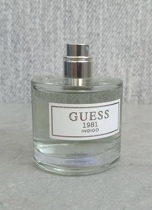 Guess 1981 indigo for women тестер для женщин (оригинал)2 фото