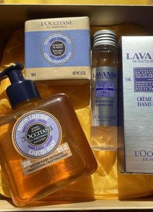 Подарочный набор l'occitane карите-лаванда