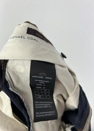 Фирменные брюки в полоску michael coal6 фото