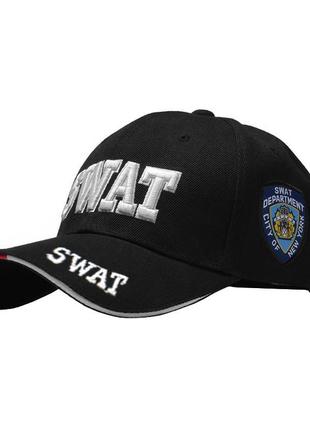 Бейсболка han-wild 101 swat black для мужчин спортивная модная кепка set-221 фото