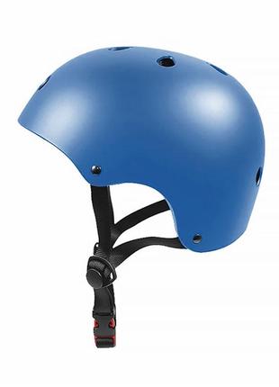 Защитный шлем helmet t-005 blue s велошлем для катания на роликовых коньках скейтборде set-22