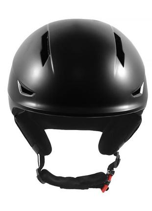 Защитный горнолыжный шлем helmet 001 black для катания на лыжах сноуборде set-222 фото