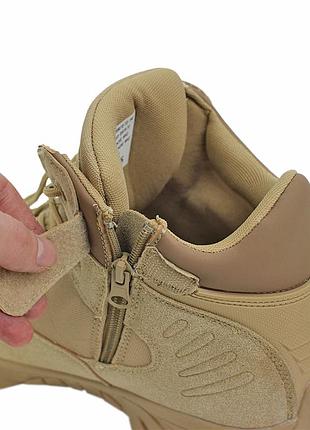 Тактические ботинки lesko 6675 sand khaki размер 40 мужские армейские tactical set-223 фото