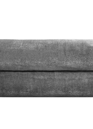 Плед одеяло с подогревом lesko qns-pt 180*150 см gray от usb от повербанка set-222 фото