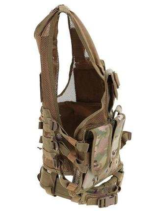 Жилет тактический aokali outdoor a60 (camouflage cp) камуфляжный водонепроницаемый с карманом kro-893 фото