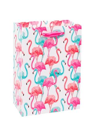 Подарочный пакет ppw paper lesko zd008 flamingo big set-22