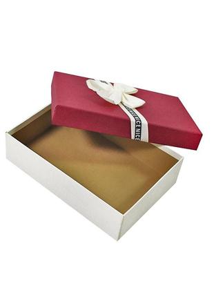 Подарункова коробка lesko 07 small пакувальна картонна2 фото