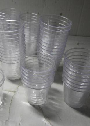 Пластиковые стаканы многоразовые4 фото