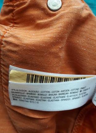 Massimo dutti джинсы оранжевые.6 фото