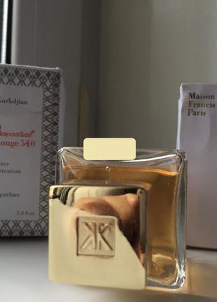 Тестер! богемні парфуми maison francis kurkdjian baccarat rouge 540 70ml4 фото