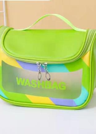 Жіноча косметичка зі штучної шкіри 
 розмір 21 * 13 * 8