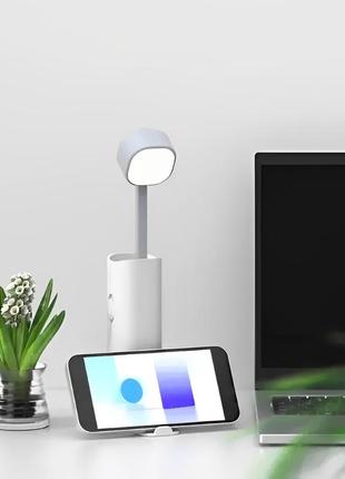 Фонарик-настольная лампа desk lamp mode. белый