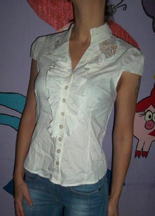 Блузка з коротким рукавом