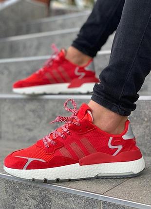 Кроссовки адидас adidas joger red. унисекс (женские-мужские)