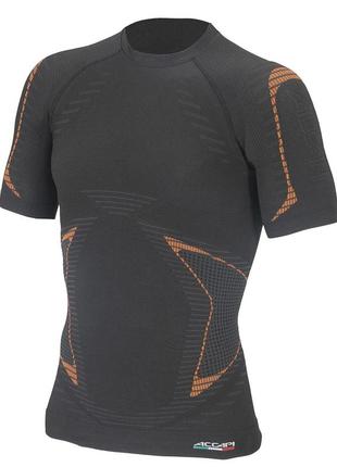 Термофутболка з коротким рукавом чоловіча accapi x-country xl/xxl, всесезонна xs/s, всесезонна