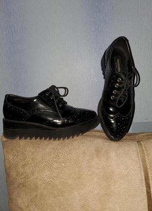 Брендовые туфли оксфорды  натуральная кожа dockers