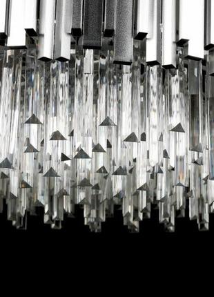 Кришталева люстра у сучасному стилі для залу splendid-ray 30-4099-38