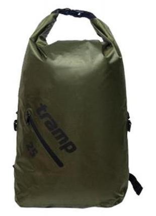 Гермомішок tramp diamond rip-stop 25 л оливковий (tra-256-olive)