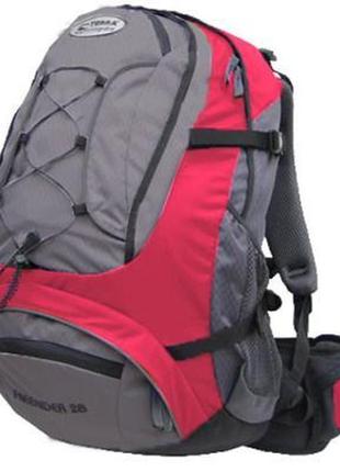 Рюкзак туристический terra incognita freerider 35 red / gray (4823081501459)