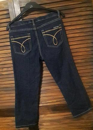 Укорочені рівні джинси #calvin klein #оригінал2 фото