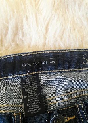 Укорочені рівні джинси #calvin klein #оригінал3 фото