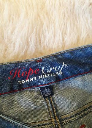 Укороченные синие джинсы #tommy hilfiger #оригинал3 фото