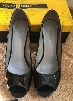 Лаковые туфли antonio biaggi, 37 размер2 фото