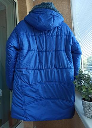 Теплая зимняя оригинальная куртка на синтепоне3 фото
