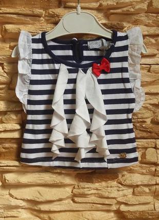 Футболка/майка fun&fun (італія) на 6 місяців