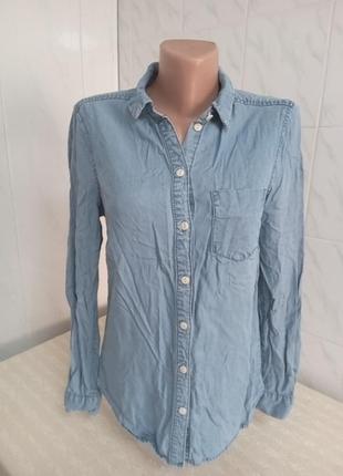 Жіноча джинсова рубашка 34 розмір