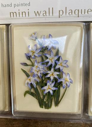 Садовый декор.порцеляная.цветочный принт.