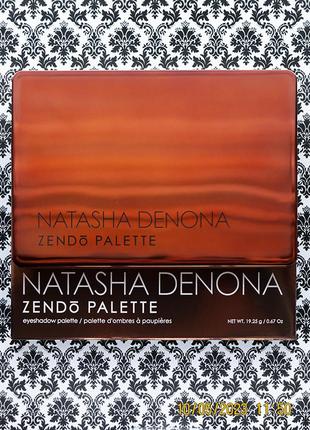 Палетка тіней natasha denona zendo palette тіні для повік 19.25 г1 фото