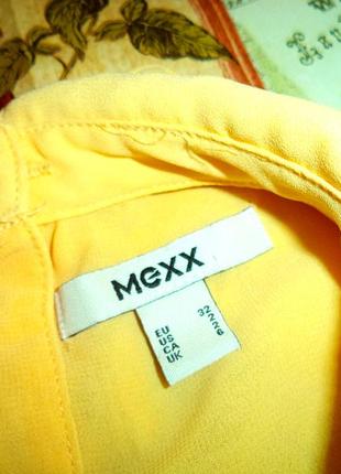 Нарядная блуза от легендарного бренда mexx с каскадными рюшами7 фото