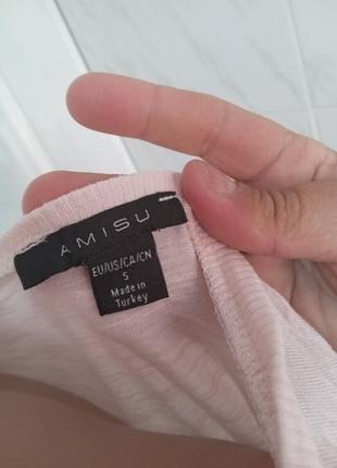 Нежно розовая футболка женская,размер s-м4 фото